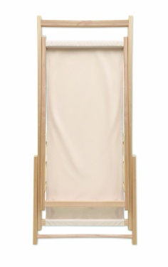 Logotrade promotional products photo of: Beach chair in wood